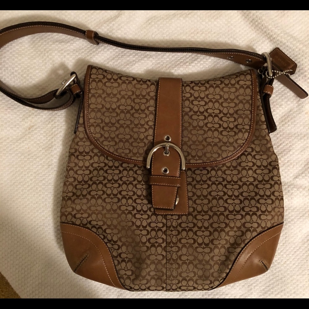 Classic Coach Mini C Logo Bag Vintage